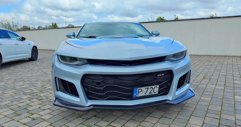 Chevrolet Camaro cena 95000 przebieg: 113000, rok produkcji 2017 z Poznań małe 106